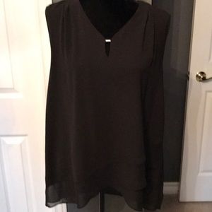 Rickis sheer sleeveless top